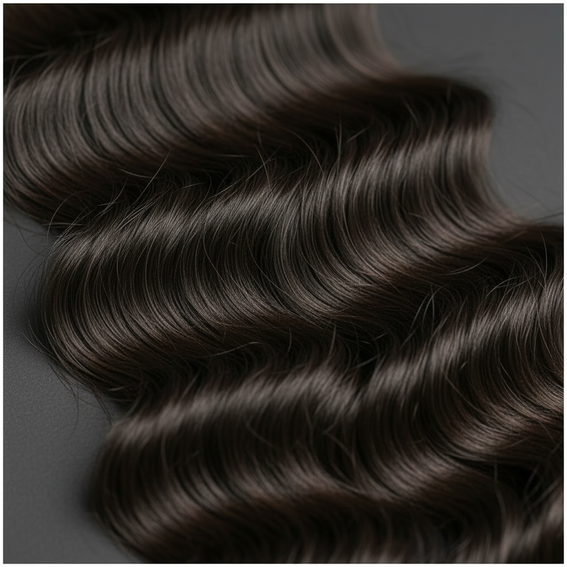 Raw Cambodian Wavy Frontal Texture